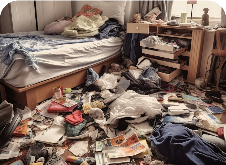 chaotisches-teenager-s-zimmer