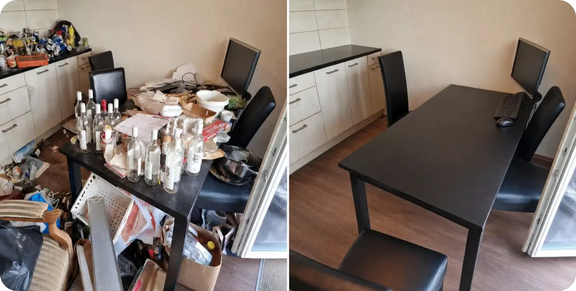Messi Wohnung Räumen