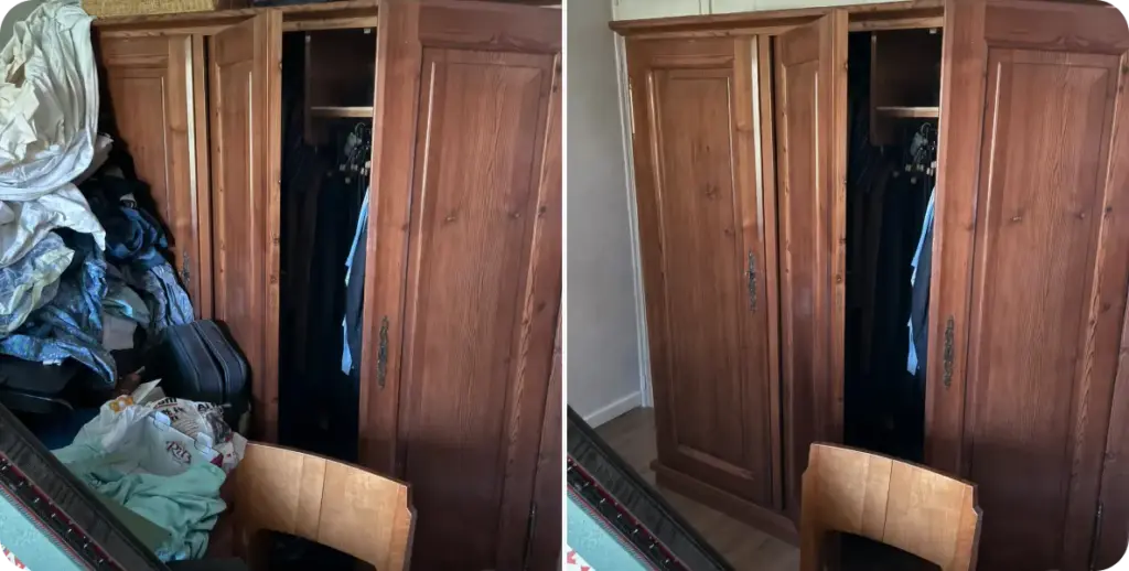 Sauberes Messi Haus