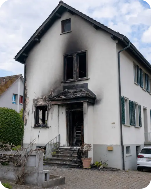 Tiefenreinigung nach Brandschäden
